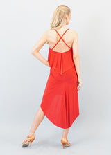Penelope Latin Dress - Red