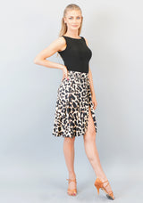 Bree Wrap Skirt - Animal Print