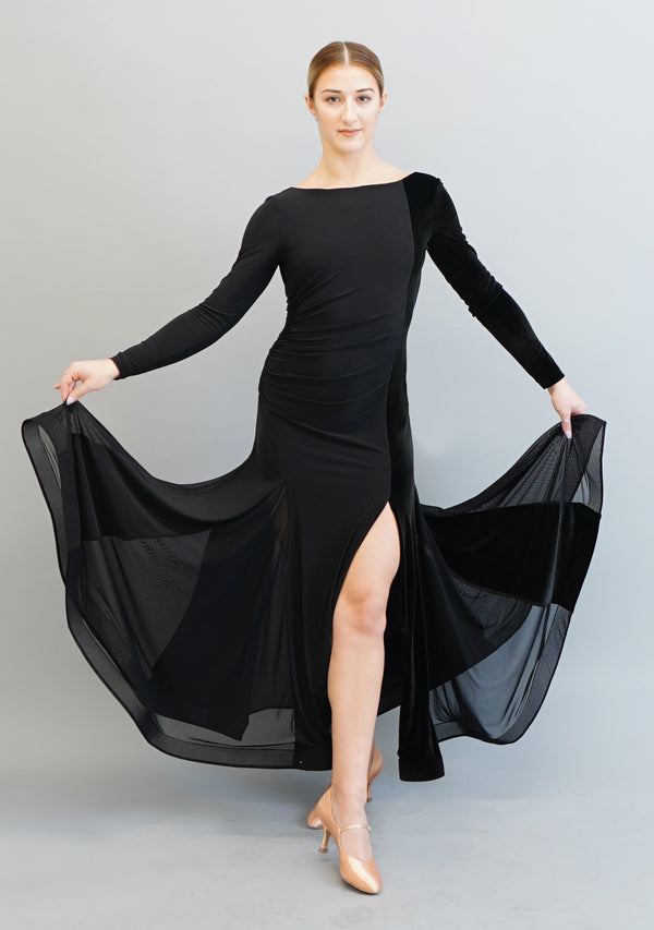 Marissa Gown - Black Velvet