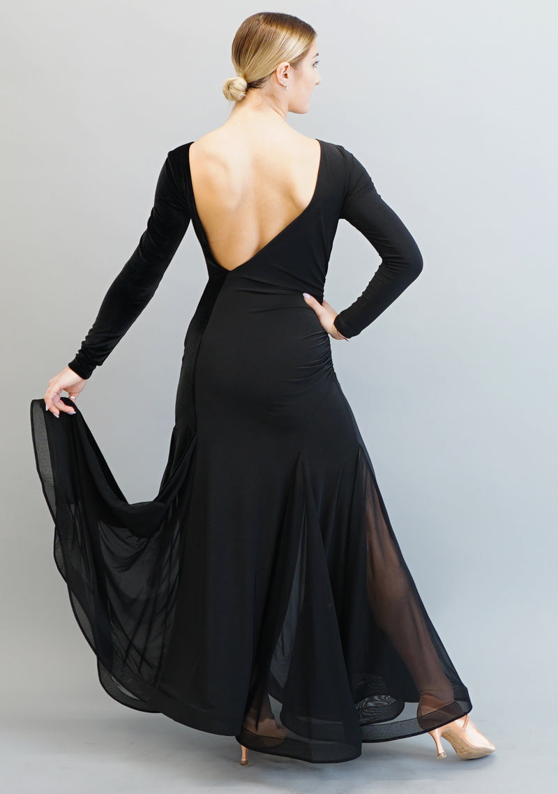 Marissa Gown - Black Velvet